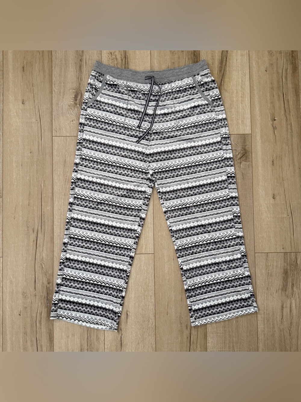 Nautica Fair Isle Lounge Pajama Pants Size L